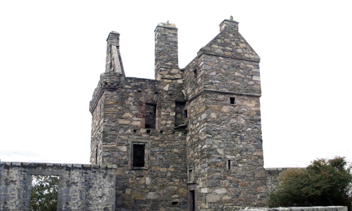 A well preserved tower house