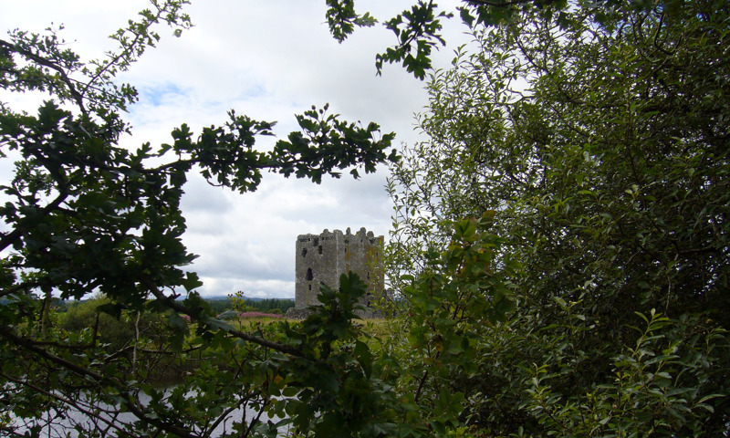 A general view of Threave Castle.