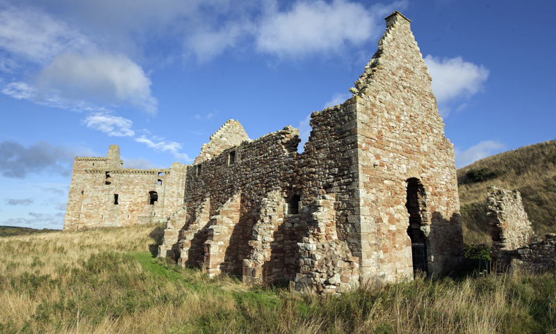 The stables of Crichton Castle.