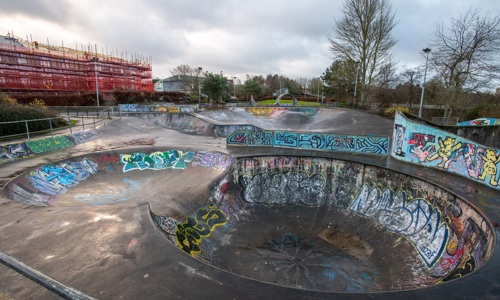 An image of Livingston Skatepark