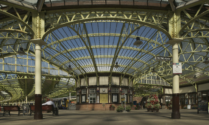 An image inside Wemyss Bay Station