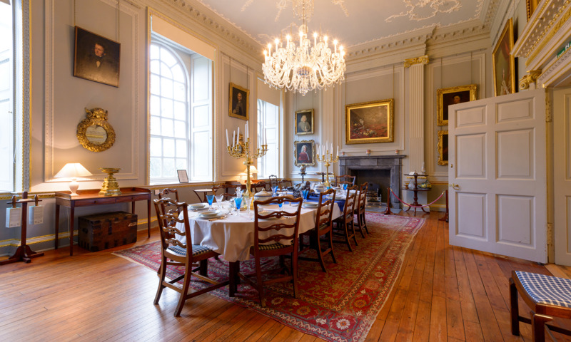 The fine dining room at Duff House.