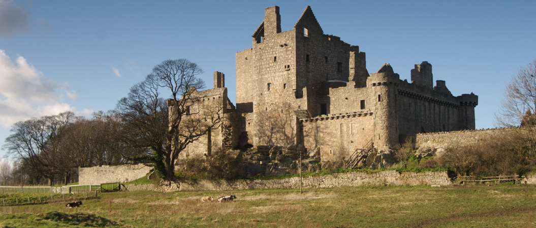 A general view of Craigmillar Castle.