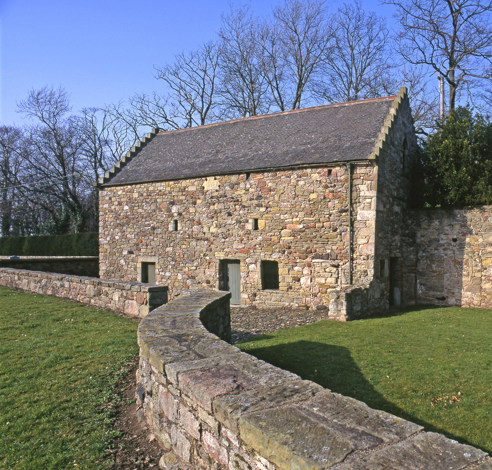 Foulden Tithe Barn Historic Environment Scotland History