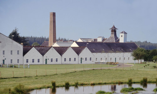 A general view of Dallas Dhu Historic Distillery.