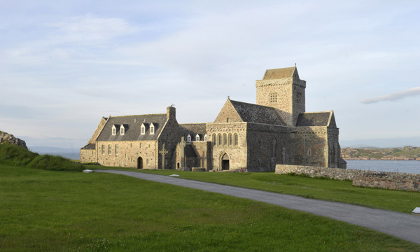 Exterior view of Iona Abbey