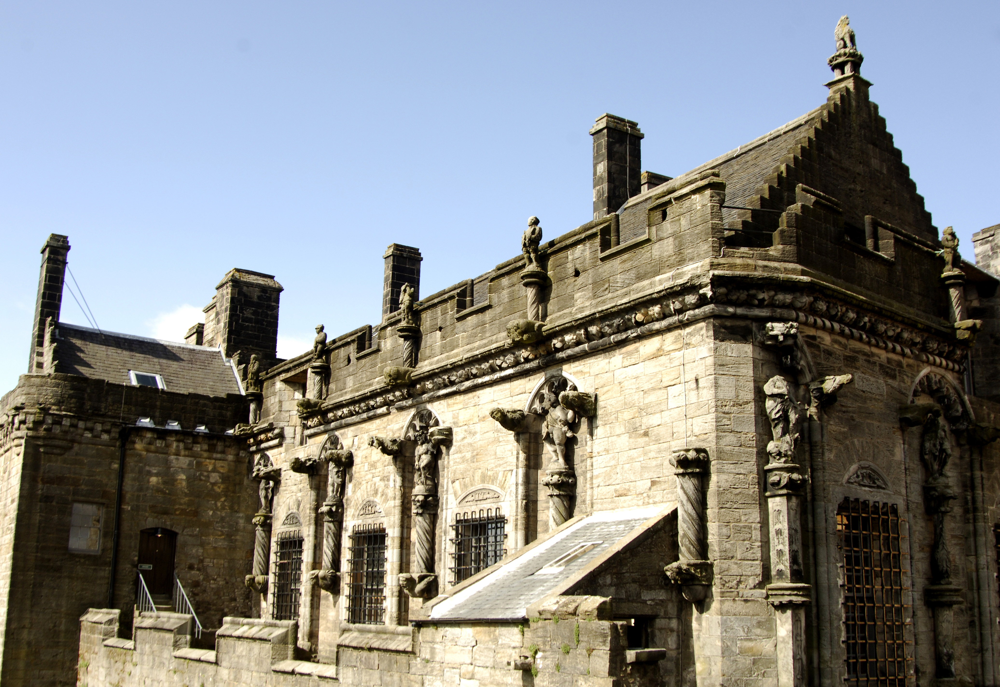 The palace at Stirling Castle.