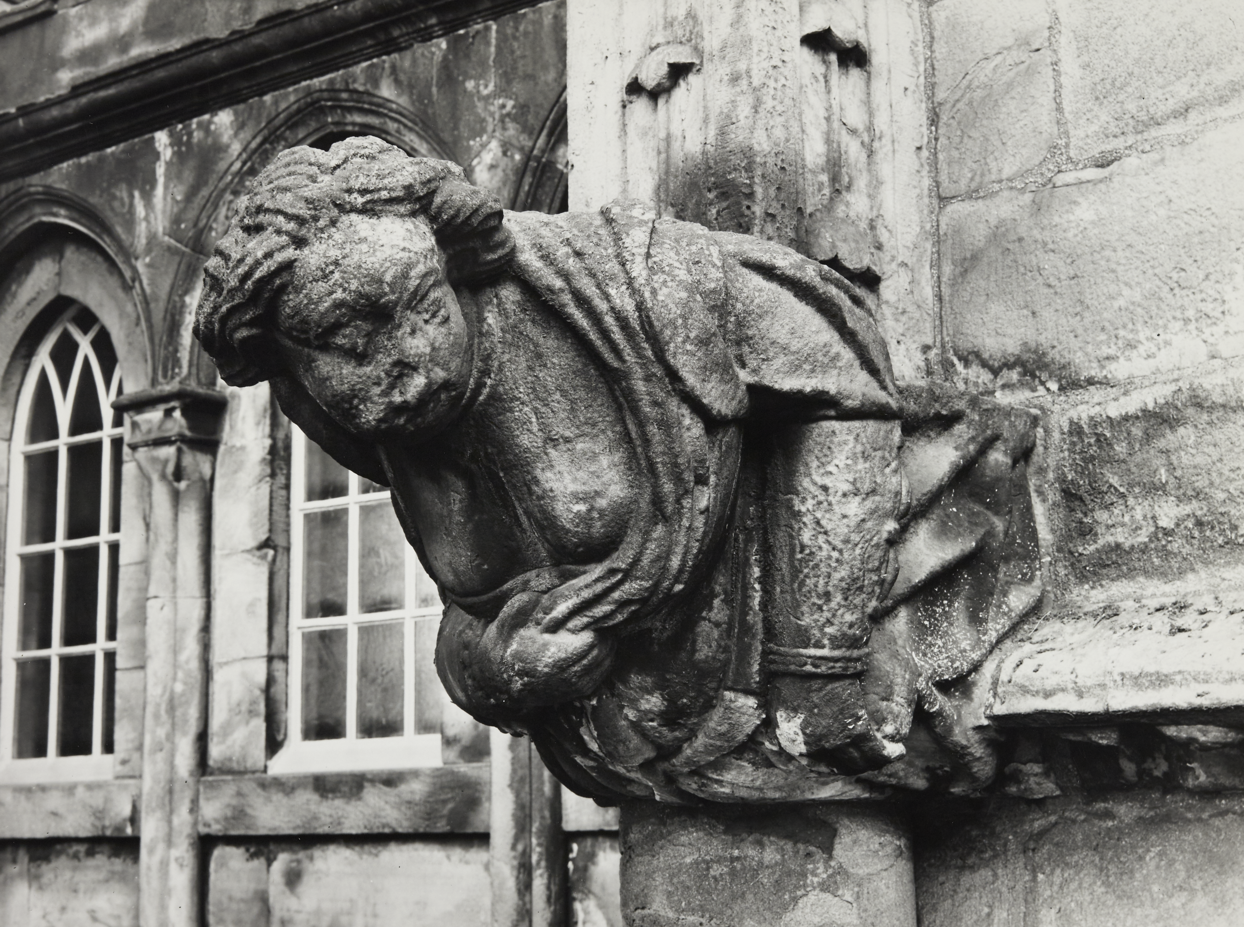 Gargoyle that appears to be a woman