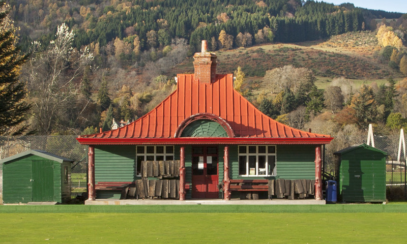 Aberfeldy Bowling and Tennis Pavilion, Perth and Kinross, Category B © Nick Haynes