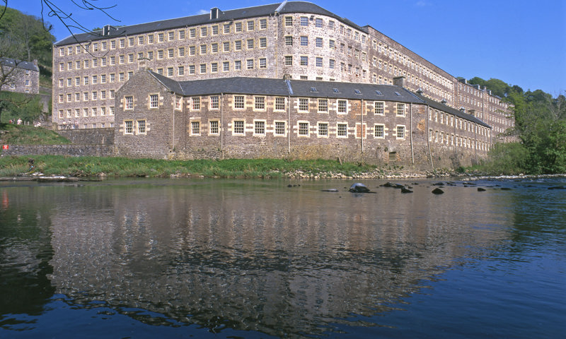 Stanley Mills and the River Tay.