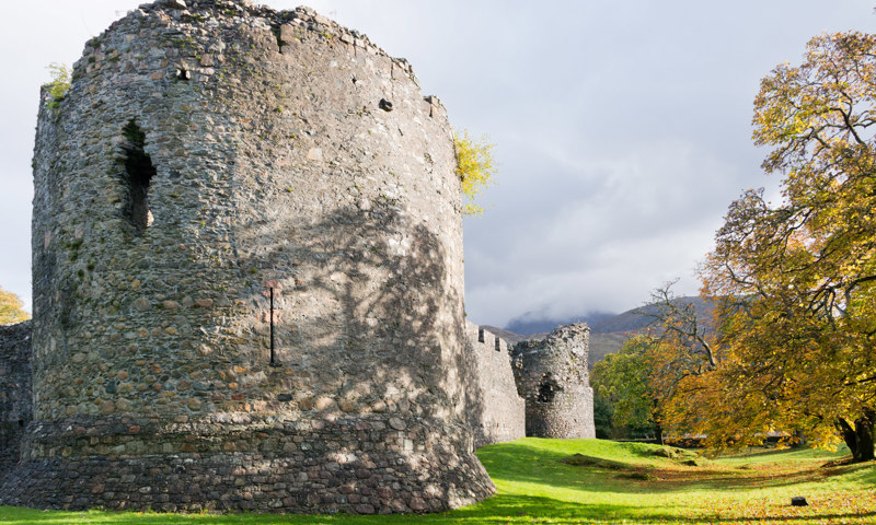 Inverlochy Castle, supposed site of the massacre of several hundred men after the second Battle of Inverlochy