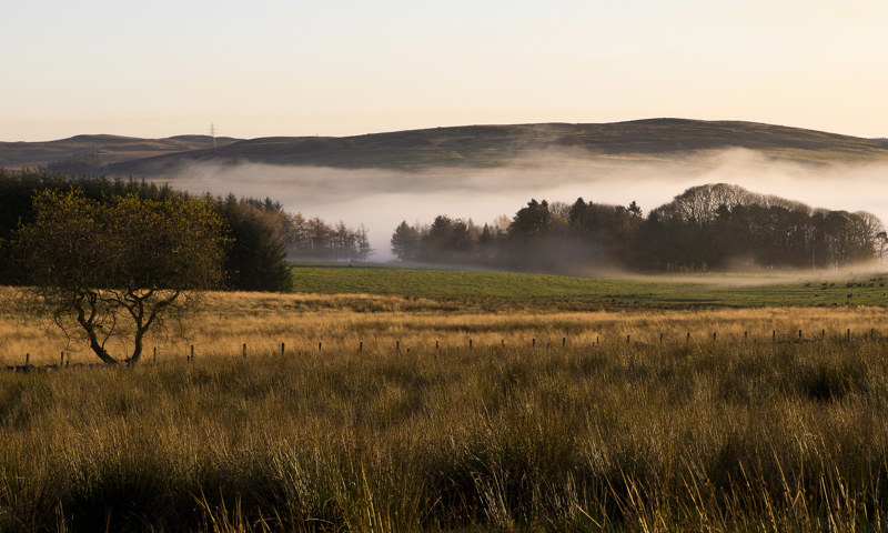 The battlefield of Sheriffmuir (© Crown Copyright HES)