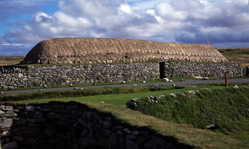 A general view of the Blackhouse, Arnol.