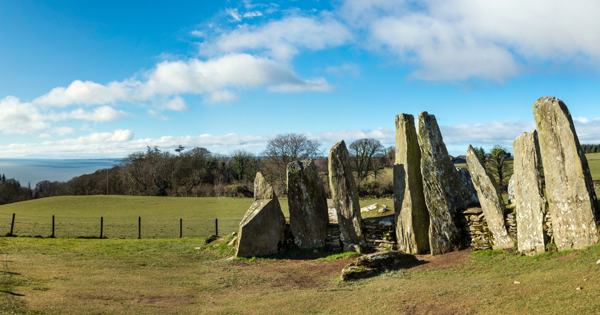 cairn holy chambered cairns historic environment scotland hes