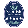 Scottish Tourist Board five star historic attraction badge