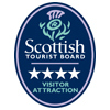Scottish Tourist Board four star visitor attraction badge
