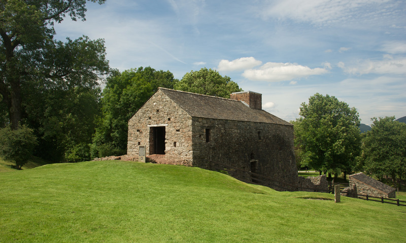 General view of Bonawe Iron Furnace