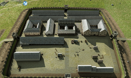 Bar Hill Fort illustration