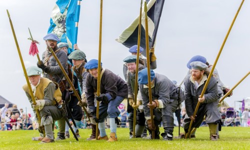 Covenanters re-enactment at Eskine