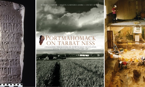 Portmahomack book collage