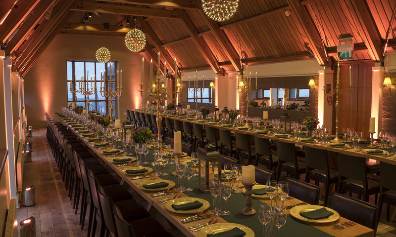 Jacobite Room ready for a Corporate Event