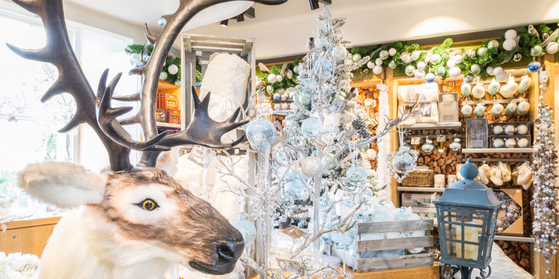 Shop at Stirling Castle transformed for Christmas