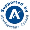 Supported by Aberdeenshire Council Logo