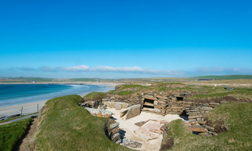 General view of Skara Brae