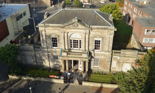 Aerial view of Trinity House