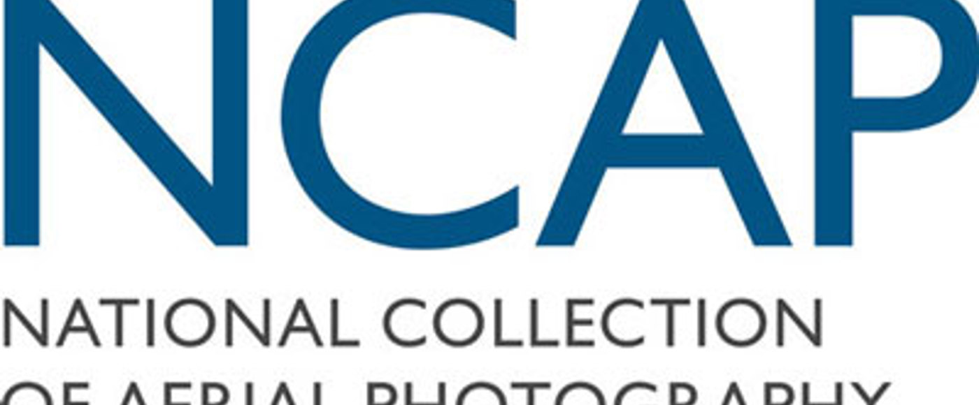 A graphic reading "NCAP: National Collection of Aerial Photography"