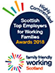 Family Friendly Working Scotland Logo (Highly Commended)