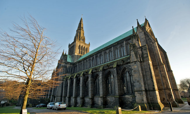 General view of Glasgow Cathedral