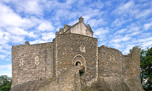 Exterior view of Dunstaffnage Castle