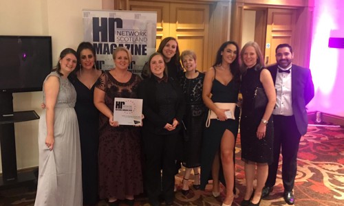 Staff from our HR team at the awards evening