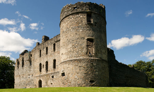 General view of Balvenie Castle