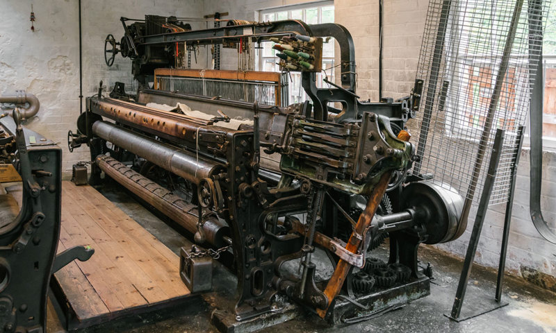 Dobcross loom before restoration