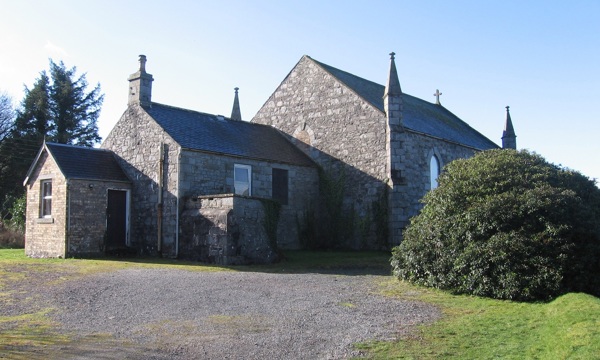 a small, plain church