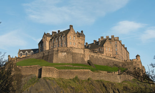 General view of Edinburgh Castle