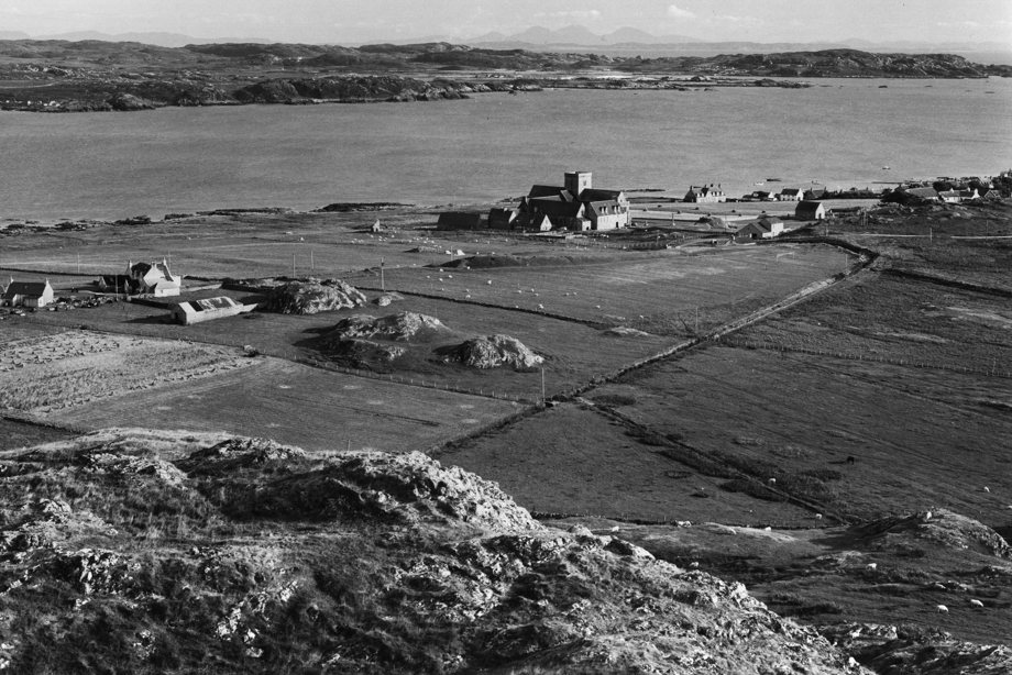 Iona, St Mary's Abbey. General view from North-West