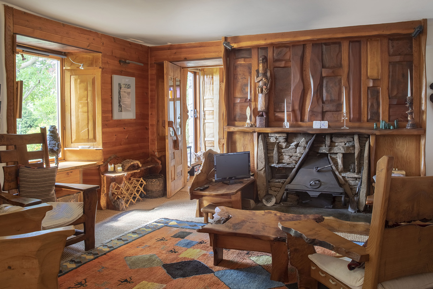 Scottish hunting lodge bootroom – Charis White Interiors