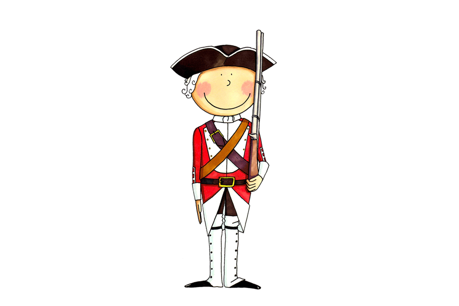An illustration of a solider