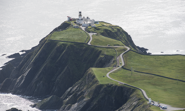 General view of Sumburgh Head Lighthouse on Shetland