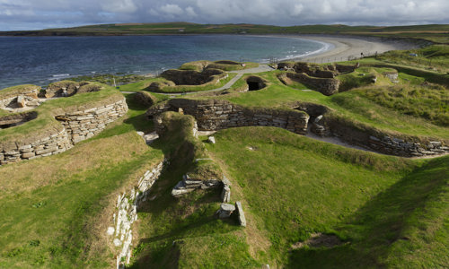 General view of Skara Brae