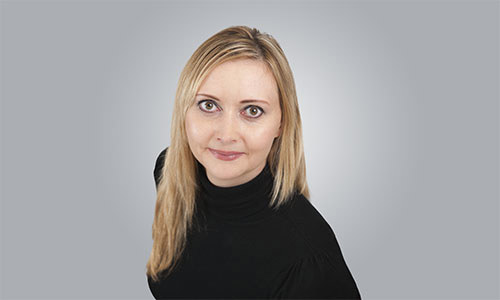 Portrait of Elizabeth McCrone, our Director of Heritage