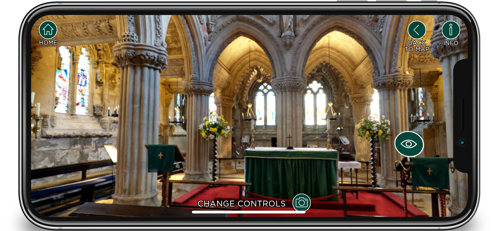 This innovative app was created in collaboration with our long-standing partners at Rosslyn Chapel Trust and can be downloaded free of charge