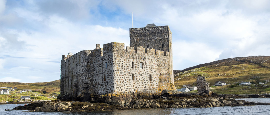 General view of Kisimul Castle on Barra