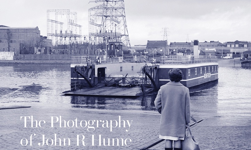 A book cover featuring a photo of docks