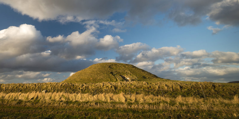 Exterior view of Maeshowe Chambered Cairn