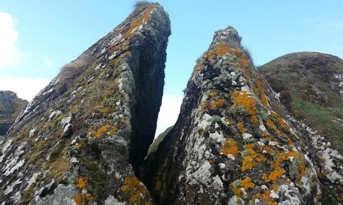 A rock formation