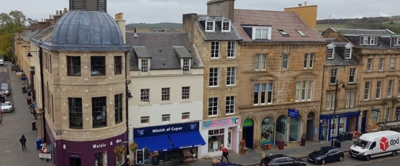 View of Cupar Town Centre